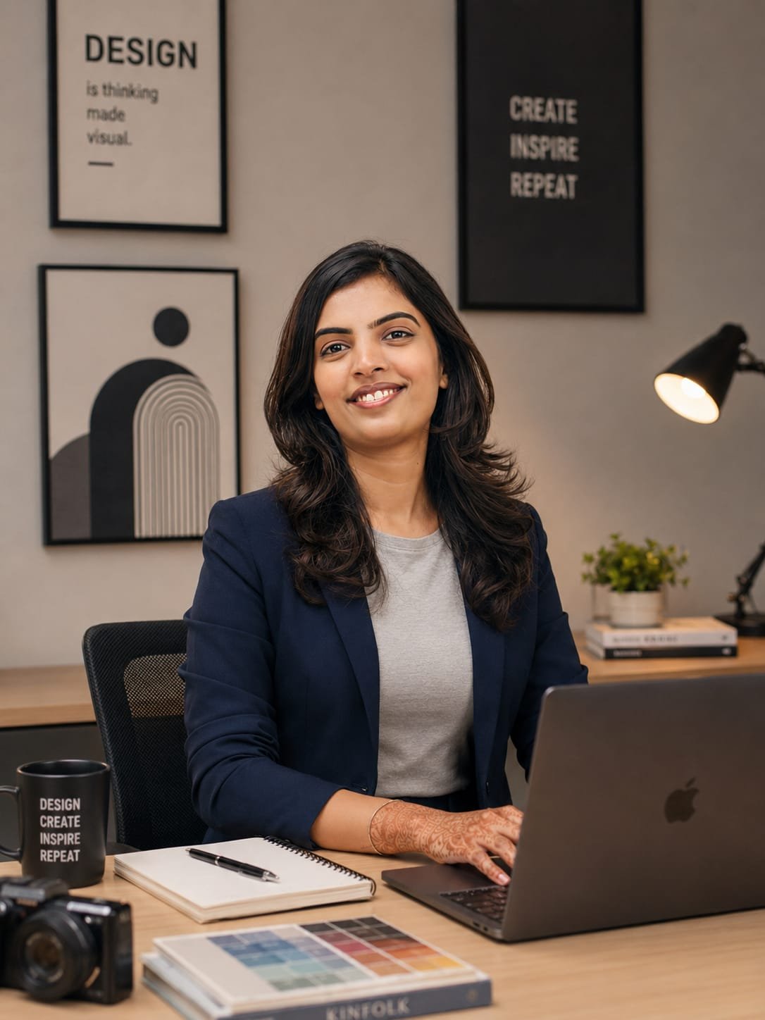 Krisha Solanki, Creative Director at KRI8 Digital