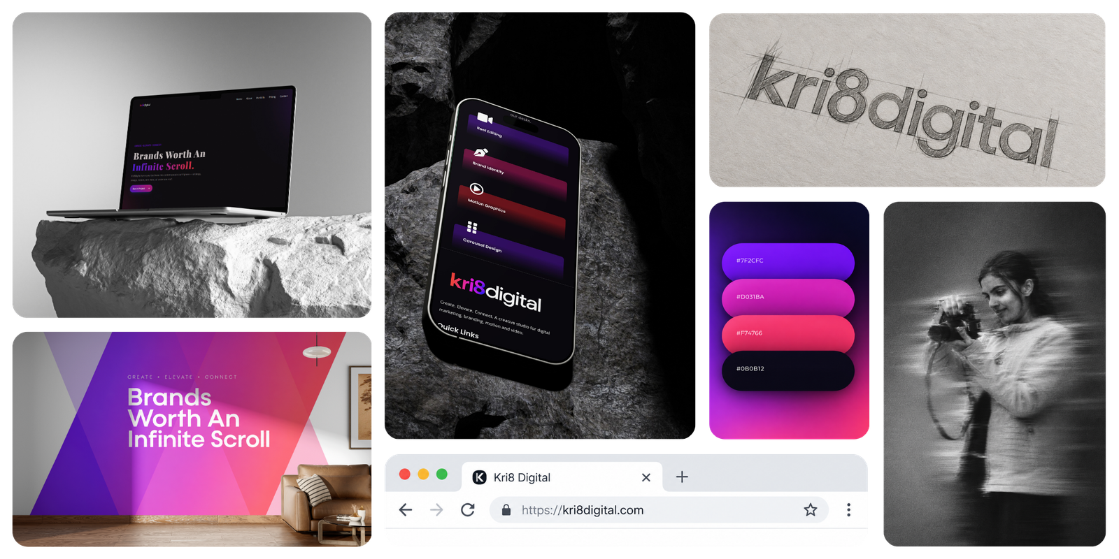 Brand identity mockup